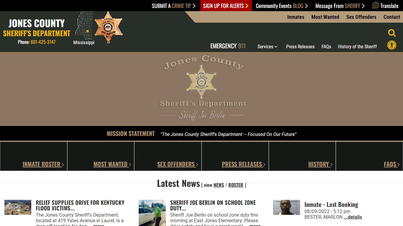 jonesso.com - Jones County Sheriff MS